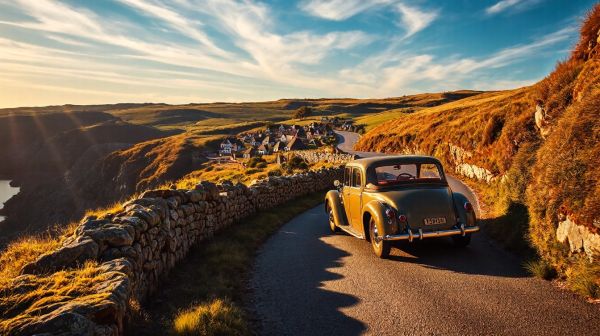 Top raisons d'opter pour une voiture rétro en Bretagne
